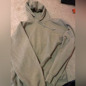 tan bdg jeans hoodie